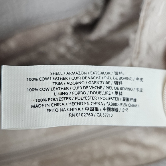 Kate‎ Spade Leila Pebble Leather Colorblock Light Pink & Black Backpack Women's - Picture 11 of 13